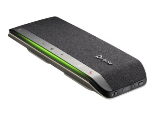 HP Poly Sync 40 - Zestaw głośnomówiący - Bluetooth - bezprzewodowa, przewodowa - srebrny - Certyfikat Zoom