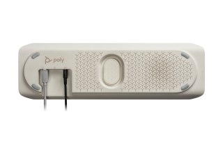 HP Poly Sync 60-M - Zestaw głośnomówiący - Bluetooth - przewodowa, bezprzewodowa - NFC - USB-A, USB-C - srebrny - Certyfikat Mic