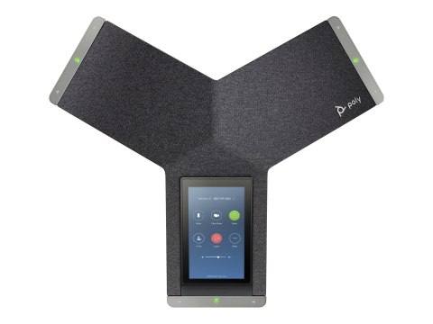 HP Poly Trio C60 NR - Telefon konferencyjny VoIP - z interfejs Bluetooth z identyfikacją dzwoniącego/rozmową czekająca - IEEE 80