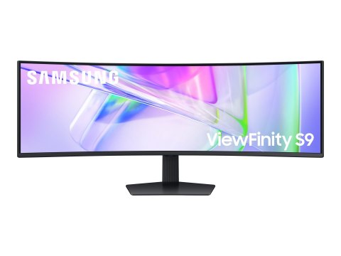 Samsung ViewFinity S9 S49C950UAU - S95UC Series - monitor LED - zaokrąglony - 49" - 5120 x 1440 Dual Quad HD @ 120 Hz - VA - 350