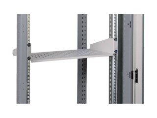 Schneider Spacial CRN NSYBF1U25P - Półka do stojaka - RAL 7035, szary - 1U - 19"