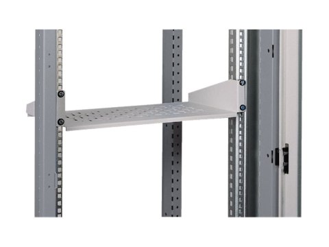 Schneider Spacial CRN NSYBF1U25P - Półka do stojaka - RAL 7035, szary - 1U - 19"