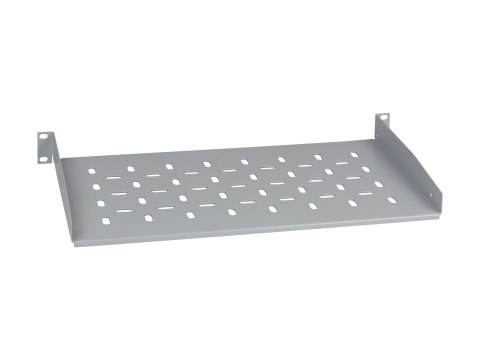 Schneider Spacial CRN NSYBF1U25P - Półka do stojaka - RAL 7035, szary - 1U - 19"