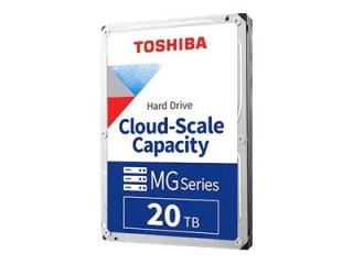 Toshiba MG10 Series MG10SCA20TE - Dysk twardy - Enterprise - 20 TB - wewnętrzny - 3,5" - SAS 12Gb/s - 7200 obr/min - bufor: 512 