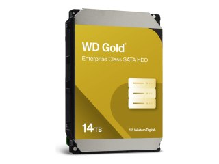 WD Gold WD142KRYZ - Dysk twardy - Enterprise - 14 TB - wewnętrzny - 3,5" - SATA 6Gb/s - 7200 obr/min - bufor: 512 MB
