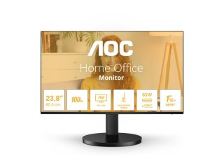 AOC Basic-line 24B3CF2 - Monitor LED - 24" (23.8" widoczny) - 1920 x 1080 Full HD (1080p) @ 100 Hz - IPS - 250 cd/m² - 1300:1 - 