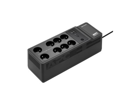 APC Back-UPS BE850G2-FR - UPS - AC 220/230 V - 520 wat - 850 VA - USB - złącza wyjściowe: 8 - Francja, Belgia - czarny