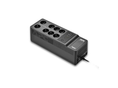 APC Back-UPS BE850G2-FR - UPS - AC 220/230 V - 520 wat - 850 VA - USB - złącza wyjściowe: 8 - Francja, Belgia - czarny