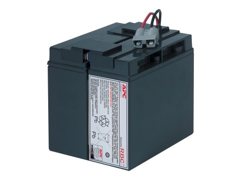 APC Replacement Battery Cartridge #7 - Bateria do UPSa - 1 x bateria - kwasowo-ołowiowy - czarny - dla P/N: SMT1500C, SMT1500CNC