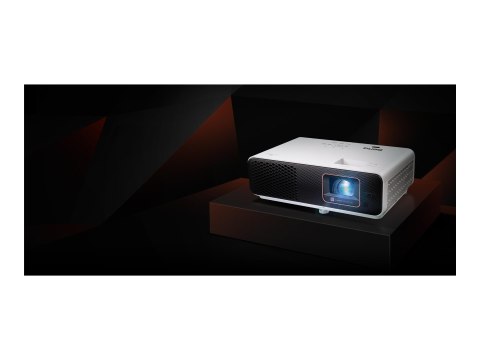 BenQ X500i - Projektor DLP - LED RGB 4-kolorowa - 3D - 2200 lumeny ANSI - 3840 x 2160 - 16:9 - 4K - bezprzew. IEEE 802.11ac / Bl
