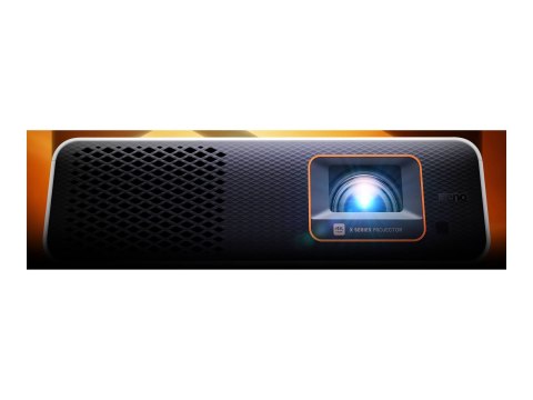 BenQ X500i - Projektor DLP - LED RGB 4-kolorowa - 3D - 2200 lumeny ANSI - 3840 x 2160 - 16:9 - 4K - bezprzew. IEEE 802.11ac / Bl
