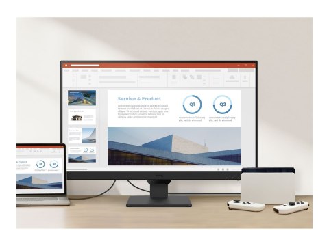 BenQ GW2790 - Monitor LED - 27" - 1920 x 1080 Full HD (1080p) @ 100 Hz - IPS - 250 cd/m² - 1300:1 - 5 ms - 2xHDMI, DisplayPort -