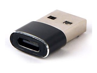 Cablexpert - Przejściówka USB - USB (M) do USB-C (F) - USB 2.0 - czarny