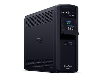 CyberPower Backup PFC Sinewave Series for Mac CP1350EPFCLCD - UPS - AC 230 V - 780 wat - 1350 VA - 7 Ah - RS-232, USB - złącza w