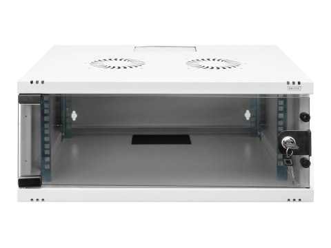 Digitus SoHo Series - Szafa - 540 x 400 mm (WxD), przed montażem - do montażu na ścianie - szary, czarny, RAL 7035, RAL 9005 - 4