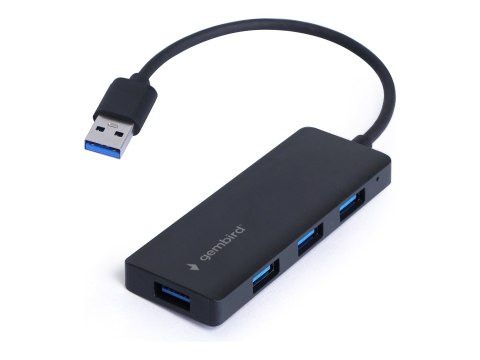 Gembird UHB-U3P4-03 - Koncentrator - 4 x USB 3.1 Gen 1 - stacjonarny