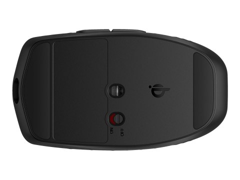 HP 695 - Mysz - Ładowanie Qi - 7 przyciski - bezprzewodowa - Bluetooth - czarny