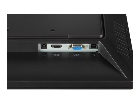 Iiyama ProLite T1521MSC-B2 - Monitor LED - 15" - ekran dotykowy - 1024 x 768 - TN - 370 cd/m² - 800:1 - 8 ms - HDMI, VGA - głośn