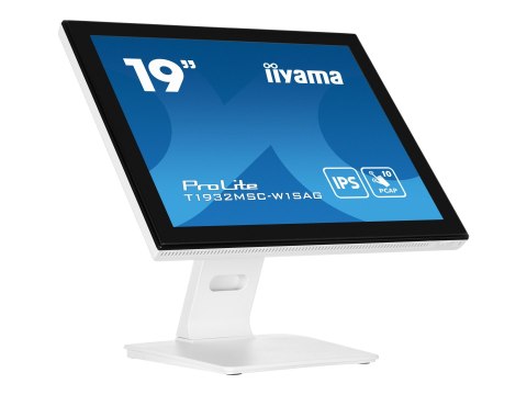 Iiyama ProLite T1932MSC-W1SAG - Monitor LCD - 19" - ekran dotykowy - 1280 x 1024 - IPS - 250 cd/m² - 1000:1 - 14 ms - HDMI, VGA,