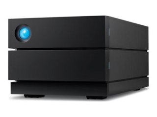 LaCie 2big RAID STHJ48000800 - Macierz dyskowa - 48 TB - 2 wnęki (SATA-600) - HDD 24 TB x 2 - USB 3.2 Gen 2 (zewnętrzna) - z 5 l