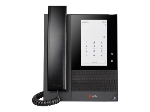 HP Poly CCX 400 - Zgodność z Microsoft Teams - telefon VoIP z identyfikacją dzwoniącego/rozmową czekająca - SIP, SDP - 24 lines 