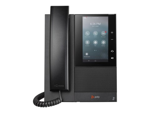 HP Poly CCX 505 - Telefon VoIP - SIP, SDP, RTCP, RTP, SRTP