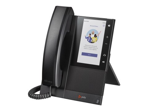 HP Poly CCX 505 - Zgodność z Microsoft Teams - telefon VoIP - SIP, SDP, RTCP, RTP, SRTP