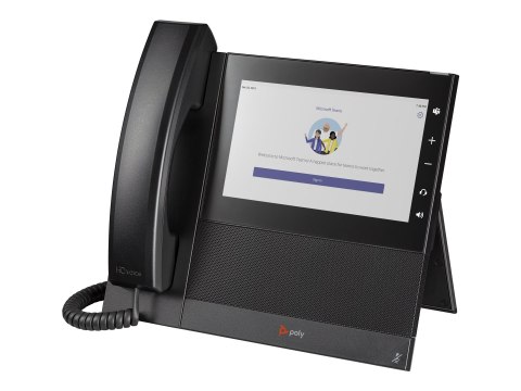 HP Poly CCX 600 - Zgodność z Microsoft Teams - telefon VoIP z identyfikacją dzwoniącego/rozmową czekająca - SIP, RTP, RTCP - 24 