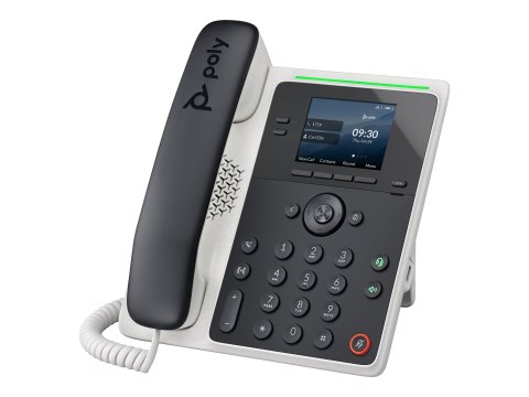 HP Poly Edge E100 - Telefon VoIP z identyfikacją dzwoniącego/rozmową czekająca - trzykierunkowa funkcja połączeń - SIP, SDP - ci