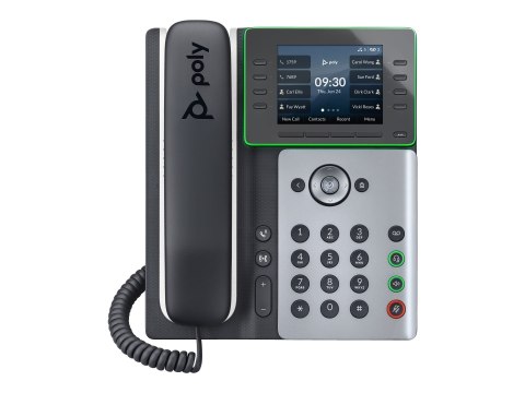 HP Poly Edge E350 - Telefon VoIP z identyfikacją dzwoniącego/rozmową czekająca - trzykierunkowa funkcja połączeń - SIP, SDP - ci