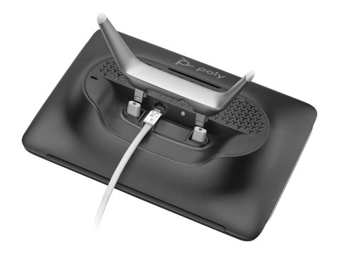 HP Poly TC10 - Bez przewodu zasilającego - kontroler dotykowy - Certyfikat Zoom Rooms - czarny