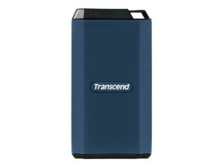 Transcend ESD410C - SSD - zaszyfrowany - 1 TB - zewnętrzny (przenośne) - USB (USB-C złącze) - 256 bitów AES - ciemnoniebieski