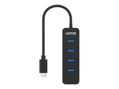 Unitek uHUB Q4 H1117B - Koncentrator - 4 x SuperSpeed USB 3.0 - stacjonarny