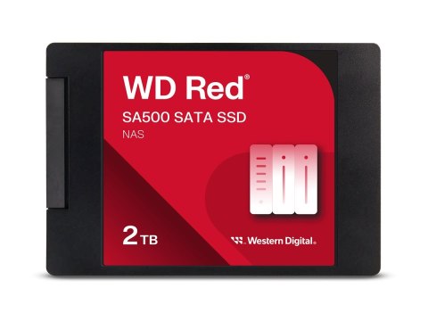 WD Red SA500 WDS200T2R0A-68CKB0 - SSD - 2 TB - wewnętrzny - 2,5" - SATA 6Gb/s