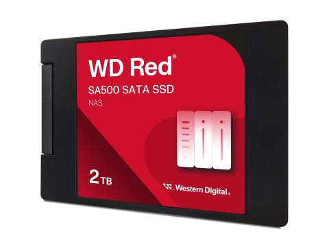WD Red SA500 WDS200T2R0A-68CKB0 - SSD - 2 TB - wewnętrzny - 2,5" - SATA 6Gb/s