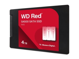 WD Red SA500 WDS400T2R0A-68CKB0 - SSD - 4 TB - wewnętrzny - 2,5" - SATA 6Gb/s