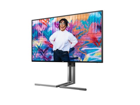 AOC U27U3CV - Graphic Pro Series - monitor LED - 27" - 3840 x 2160 4K @ 60 Hz - Nano IPS - 350 cd/m² - 1300:1 - DisplayHDR 400 -