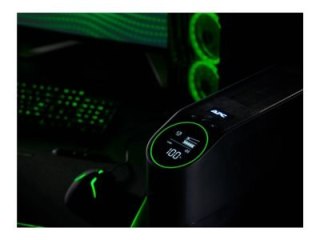 APC Back-UPS Pro - UPS - wieża, oświetlenie RGB - AC 230 V - 1320 wat - 2200 VA - 1 faza - złącza wyjściowe: 6 - czarny, północ