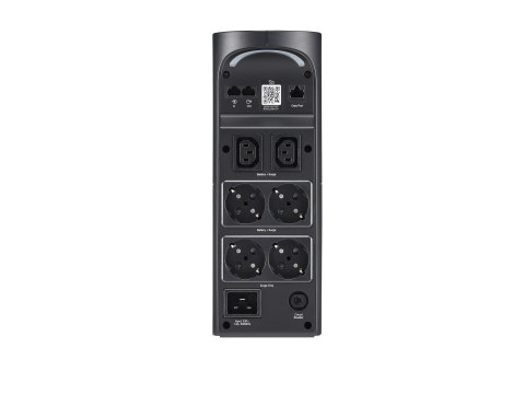 APC Back-UPS Pro - UPS - wieża, oświetlenie RGB - AC 230 V - 1320 wat - 2200 VA - 1 faza - złącza wyjściowe: 6 - czarny, północ