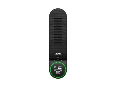 APC Back-UPS Pro - UPS - wieża, oświetlenie RGB - AC 230 V - 1320 wat - 2200 VA - 1 faza - złącza wyjściowe: 6 - czarny, północ