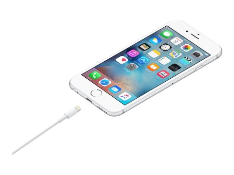 Apple - Kabel Lightning - Lightning męski do USB męski - 1 m