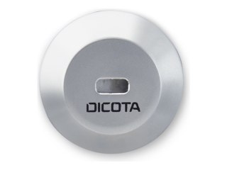 DICOTA - Płytka kotwicy blokującej laptopa - do T-Locka - srebrny