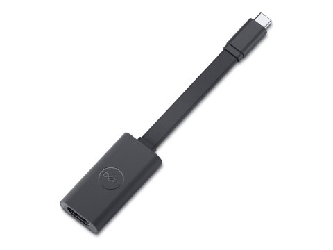 Dell - Adapter wideo - USB-C męski do HDMI żeński - czarny - obsługa 4K144 Hz (3840 x 2160), obsługa 8K 60 Hz (7680 x 4320), FEC