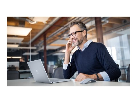 Dell MS700 - Mysz - LED optyczny - 2 przyciski - bezprzewodowa - Bluetooth 5.0 LE - mglisty błękit - z 3 lata Advanced Exchange 