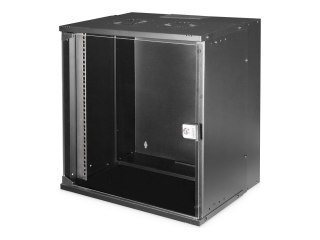 Digitus SOHO PRO Series - Stojak szafa - do montażu na ścianie - RAL 9005, czarny - 12U - 19"