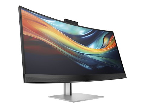 HP 740pm - Series 7 Pro - monitor LED - zaokrąglony - 40" (39.7" widoczny) - 5120 x 2160 WUHD @ 60 Hz - IPS - 300 cd/m² - 1000:1