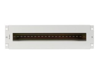 Lanberg - Panel szafy typu rach - szary, RAL 7035 - 3U - 19"