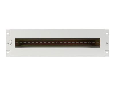 Lanberg - Panel szafy typu rach - szary, RAL 7035 - 3U - 19"