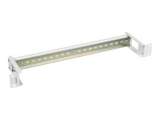 Lanberg - Szyna stojaka - szary, RAL 7035 - 1U - 19"