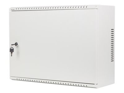 Lanberg WAF1 Series - Stojak szafa - 540 x 200, niskoprofilowe, zmontowane - do montażu na ścianie - szary, RAL 7035 - 4U - 19"